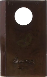 Nož kosilnice desni 83x49x5mm luknja Ø18,50mm - Lely 4122014780