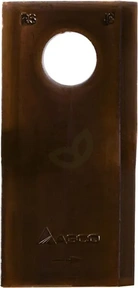 Nož kosilnice levi 100x47x4mm luknja Ø18.50mm - Lely 4122019950