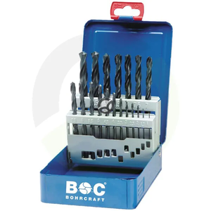Set svedrov za kovino 1-10mm 19 kosov - Bohrcraft SE1466EBOH