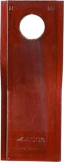 Nož kosilnice desni 120x48x4 mm - luknja Ø 18,50 mm - Lely 4120114740