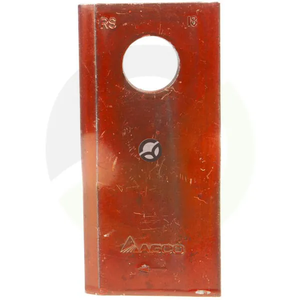 Nož kosilnice desni 100x47x4mm luknja Ø18,50mm - Lely 4122019960