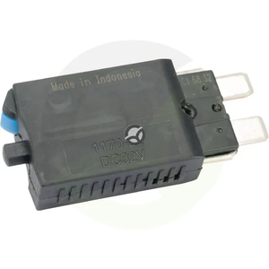 Varovalka termalna ročno ponastavljiva - 28V 15A - dolžina 51,6 mm - modra - E.T.A SI26015