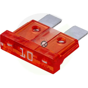 Varovalka - ploščata - 32V 10A - dolžina 20mm - rdeča - paket 100x - iMaXX SI22010