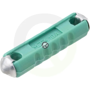 Varovalka Torpedo 10A dolžina 25mm zelena pakiranje 100x - SI12010