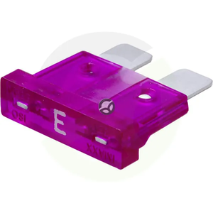 Varovalka - ploščata - 3A - dolžina 20 mm - vijolična - paket 100x - iMaXX SI22003