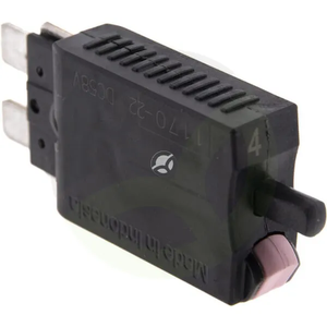Varovalka termalna ročno ponastavljiva - 28V 4A - dolžina 51,6 mm - vijolična - E.T.A SI26004