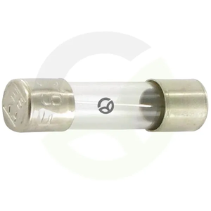 Steklena varovalka - 6,3A - dolžina 20mm - paket 10x - SI23501