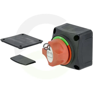 Stikalo za akumulator - črn, M10, 12/24V, 300A/1000A (5s), IP54 - Kramp SW10006KR