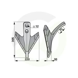 Motika karbidna - AgriCarb STK7658M