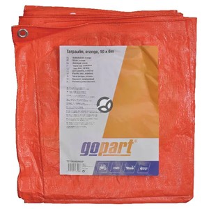 Platno oranžno 10x6m - Gopart T21000600GP