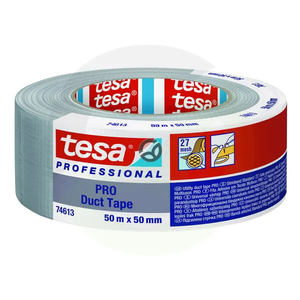Lepilni trak PRO - 50mx50mm - siv - TESA 746130000301
