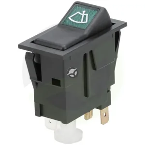 Preklopno stikalo - I-0-II - on-on-on - 12V - 4-pin - brisalci stekel - Kramp SW10048KR