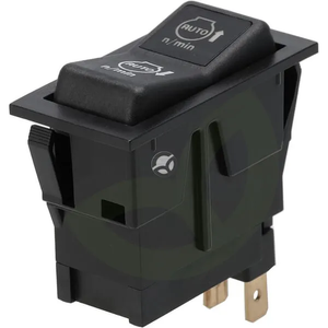 Preklopno stikalo - (I)-0-(II) - 4-pin - avtomatsko povečanje/zmanjšanje hitrosti motorja - Kramp SW10054KR