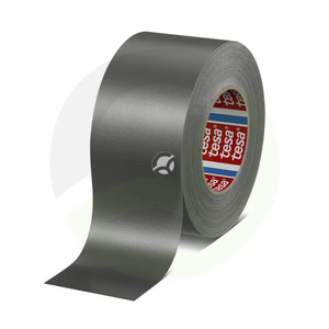 Trak - tkanina - standardno PE prevlečen - siv - 50m x 75mm - TESA 46880001200