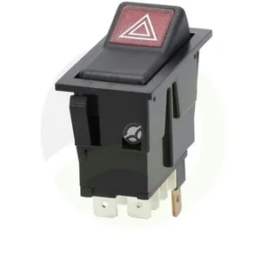 Preklopno stikalo - I-0 - 12V - 7-pin - varnostne utripalke - Kramp SW10037KR