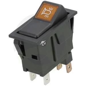 Preklopno stikalo - I-0 - off-on - 12V - 2-pin - rotacijska luč - Kramp SW10055KR