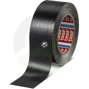 Lepilni trak - univerzalni - črn - 50mx50mm - TESA 46150000100