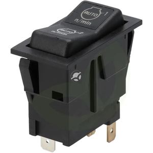 Preklopno stikalo - (I)-0-(II) - mom-on-mom - 12V - 4-pin - možnosti rotacijske hitrosti motorja/avto - Kramp SW10053KR