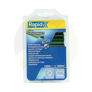 Obročki za stiskanje, pocinkano jeklo VR16 s plastično prevleko - Rapid 40108800