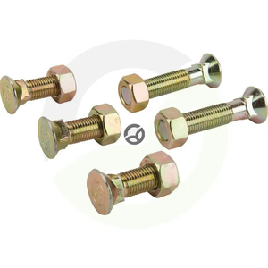 Paket vijakov 3x 7/16x35, 2x 7/16x55 + matice - Kramp TB80012
