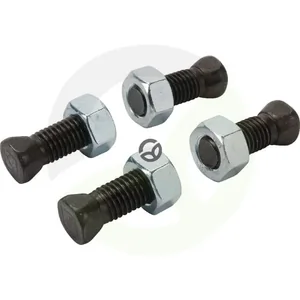 Paket vijakov 4x M12x35 C4F + matice - Kramp TB90133