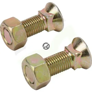 Paket vijakov 2x 7/16x35 + matice - Kramp TB80010