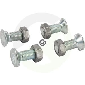 Paket vijakov 4x M11x30 2N + matice - Kramp TB20103