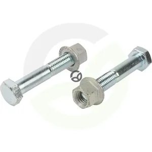 Paket vijakov 2x M12x70 + matice - Kramp TB92261
