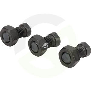 Paket vijakov 3x M14x34 C1F + matice - Kramp TB50012