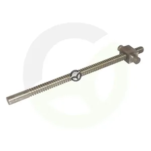 Trapezoidno navojno vreteno 30x8x700mm jeklo Kramp