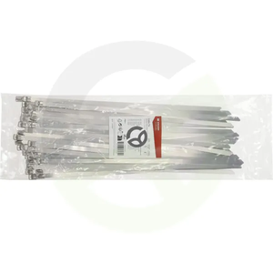 Vezice iz nerjavečega jekla 8x370mm - srebrne - SS 50Kos - Kramp TRB80370RVS