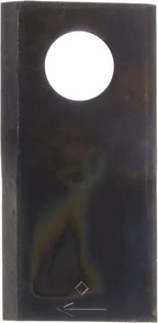 Nož kosilnice desni 100x48x4 mm luknja Ø 21 mm - primerno za Pöttinger - 25 kosov - Kramp 434978KR