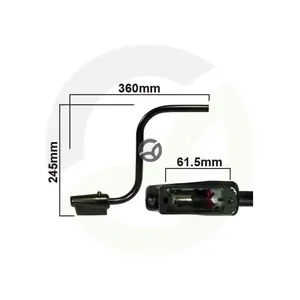 Nosilec roke ogledala kabine - Vapormatic VLD1104