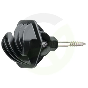 Izolator vrvi črne barve dolžina vijaka 40mm Ø6.0mm 25 kosov - AKO 441382