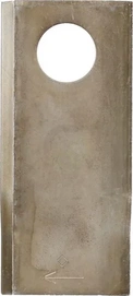 Nož kosilnice desni 108x49x4mm luknja Ø21mm primerno za Pöttinger 25 paketov - Kramp 434972KR