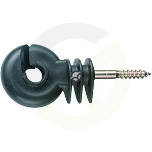 Obročni izolator, črn, kratek - AKO 44316