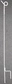 Spiralen Steel Post bela - AKO 44456