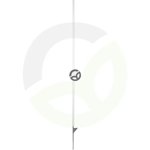 Stebriček bela 158cm s stopnico - AKO 44499