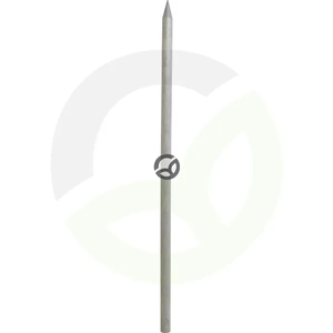 Stebriček 185cm x Ø60mm siva - AKO 44474