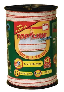 Trak za pastir TopLine+ 10 mm x 200 - AKO 4491504