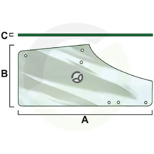 Steklo v desnih vratih - Vapormatic VPM7369