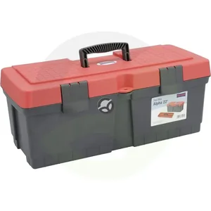 Orodna škatla 560x260x230mm - 17l - modra/siva polipropilen - Hünersdorff WE6632