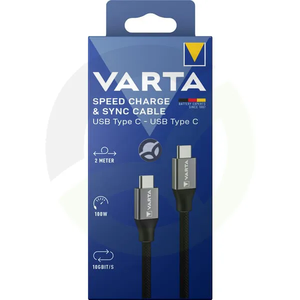 Kabel USB C v tip C - VARTA VT57936