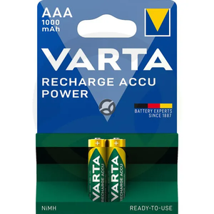 Baterija za ponovno polnenje AAA 2x - VARTA VT5703