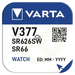 Baterija V377 - VARTA VT00377