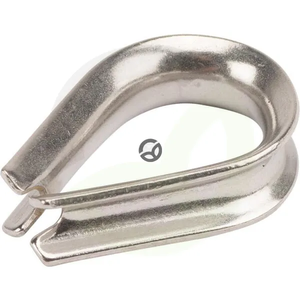 Vložek zanke za vrv V4A 4mm - Kramp WT04RVS