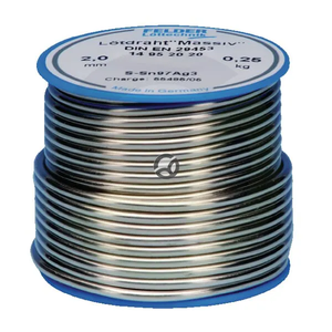 Kositrna spajka S-Sn97Ag3 2mm 100g - Felder WP14952010