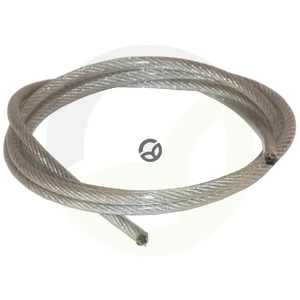 Jeklenica s PVC plaščem 2/3mm WR03PVC