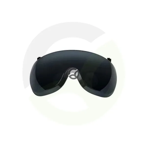 SecureFit Kort Visir X5 - Polykarbonat - AS/AF - siva - 3M X5SV02CE