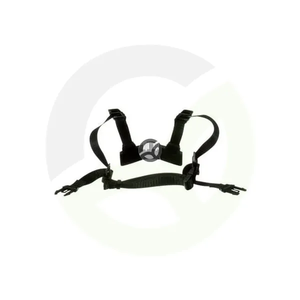 3M™ SecureFit™ standardni 4-točkovni trak za brado - plastična zaponka za X5500 - 3M X5S4PTCS1